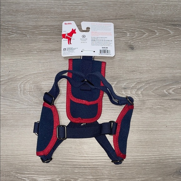 Reddy Navy and Red Dog Harness - Picture 2 of 4